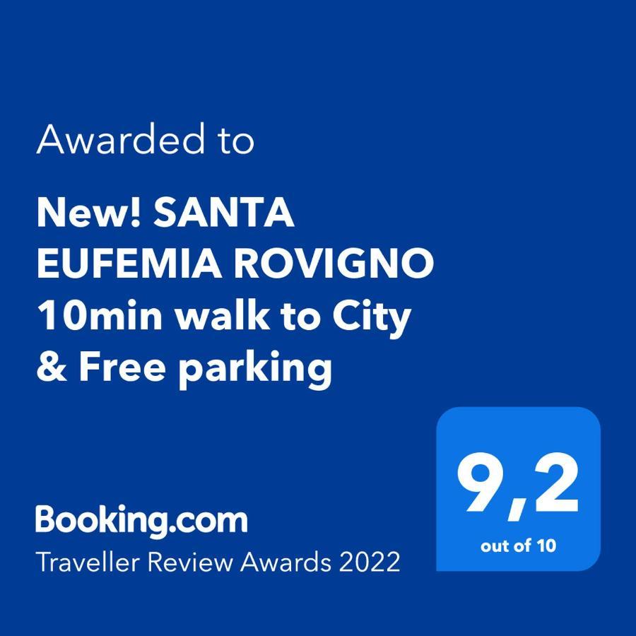 Santa Eufemia Rovinj 10Min Walk To City & Free Garage Parking Apartment Exterior foto